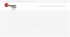 Desktop Screenshot of lesconstructionsdupuy.com