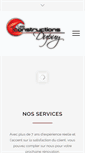 Mobile Screenshot of lesconstructionsdupuy.com